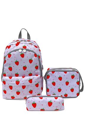 کیف مدرسه صورتی بچه گانه پارچه ای Superbag - کد 699406174