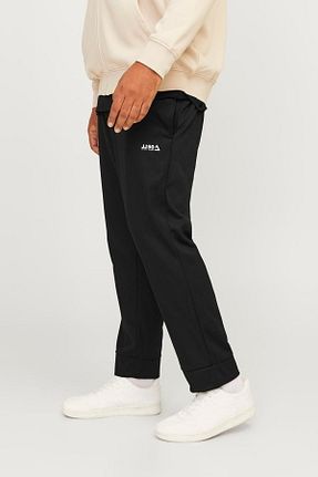 شلوار کرمگن مشکی مردانه اسلیم فیت Jack & Jones - کد 856693842