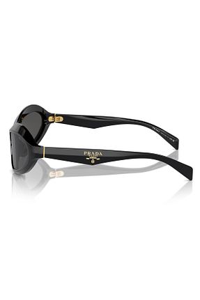 عینک آفتابی مشکی زنانه UV400 Prada - کد 856462610