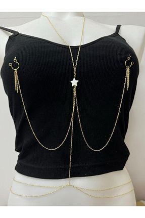 پیرسینگ طلائی زنانه Arescollection - کد 855631879