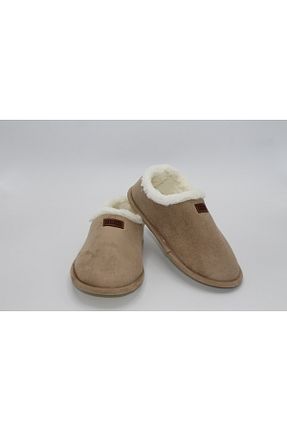 بوت خانگی قهوه ای مردانه پارچه ای fluffy - کد 856509635