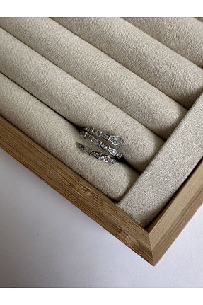 انگشتر جواهر زنانه زیرکن ringbox - کد 745265470