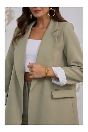 کت متالیک زنانه رگولار Elif Özbey Butik - کد 856550951
