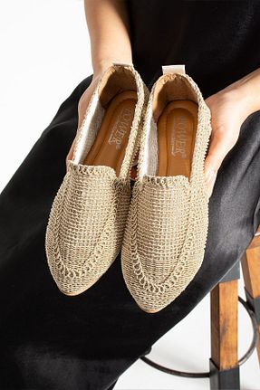 بابت بژ زنانه پارچه ای star shoes - کد 735171008