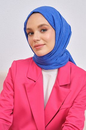 شال سرمه ای زنانه ویسکون Şalland - کد 856603591