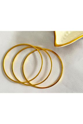 دستبند استیل (فولاد) طلائی زنانه استیل ضد زنگ BIJUTERI - کد 856645810