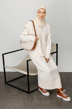 کلاه بژ زنانه پنبه ای HUDANA - کد 856658225