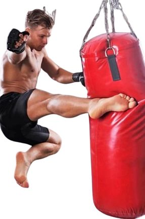کیسه بوکس قرمز 25 - 30 kg emre spor - کد 329413986