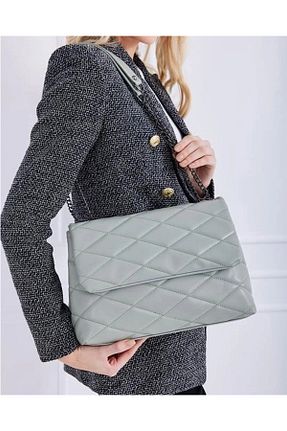 کیف دوشی سبز زنانه چرم مصنوعی YMZBAG - کد 854261106