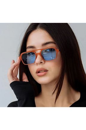 عینک آفتابی نارنجی زنانه UV400 Pierre Lotus - کد 834995134