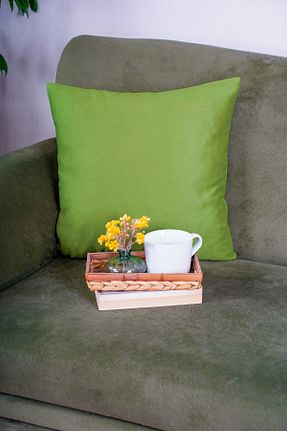 کوسن و روکش کوسن سبز جیر homease - کد 856775915