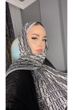 شال مشکی زنانه پنبه ای bydilaraguney - کد 856784505