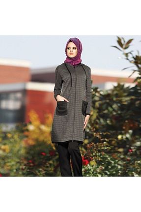 ست گرمکن حجاب مشکی زنانه رگولار GALLİPOLİ - کد 78914836