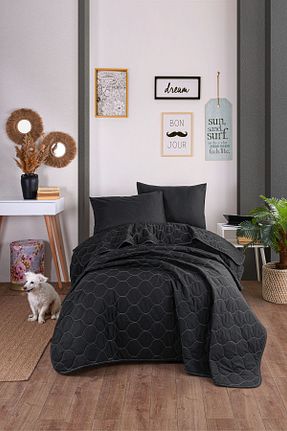 روتختی تکنفره مشکی الیاف Eponj Home - کد 851636440