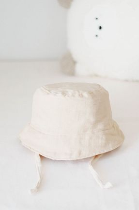 کلاه بژ بچه گانه پنبه ای PAHTA - کد 856011731