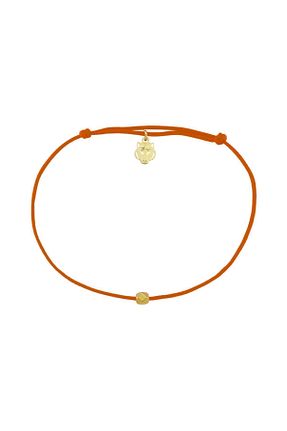 دستبند نقره نارنجی زنانه 925 عیار Les Tigres - کد 744570155