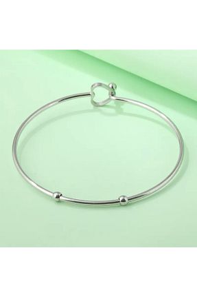دستبند استیل (فولاد) زنانه استیل ضد زنگ AKSESUARALDIK - کد 856856675