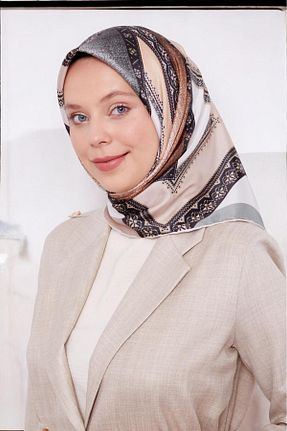 روسری رنگی پلی استر Levidor - کد 856868708