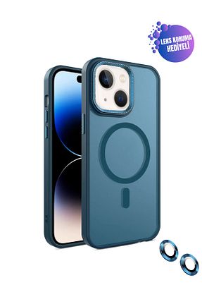 کاور و قاب سرمه ای iPhone 13 OSG - کد 856888237