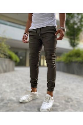 شلوار سبز مردانه پنبه ای MİX CLOTHES - کد 856886503