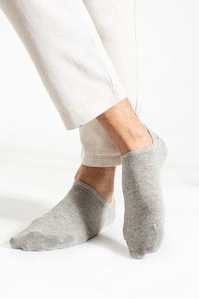 جوراب اسپرت طوسی مردانه پنبه ای Socks Here - کد 823093972