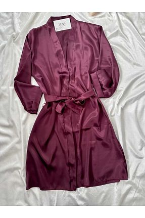 ربدوشام بنفش زنانه ساتن Lena Homewears - کد 854064114