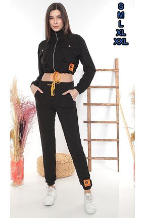 ست گرمکن مشکی زنانه Penye sportiness - کد 842757648