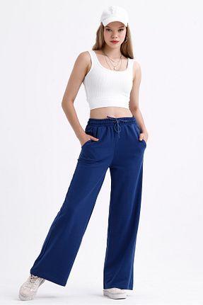 شلوار کرمگن سرمه ای زنانه رگولار MD trend - کد 856939788