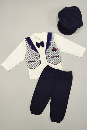هدیه کودک سرمه ای بچه گانه peki baby&kids - کد 830857636