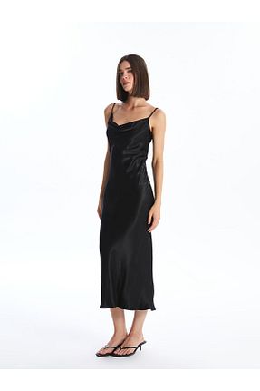 لباس سبز زنانه بافتنی LC Waikiki - کد 856665691