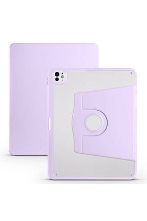 کیف تبلت بنفش Apple Uyumlu halkhouse - کد 856656593