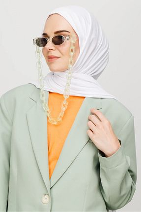 شال سفید زنانه ویسکون HUDANA - کد 856150300
