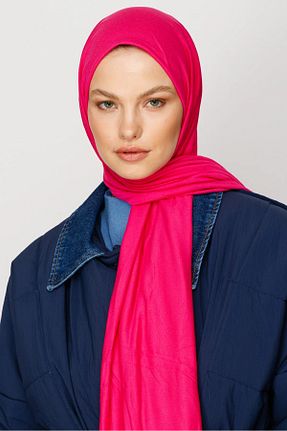 شال صورتی زنانه ویسکون HUDANA - کد 856150459