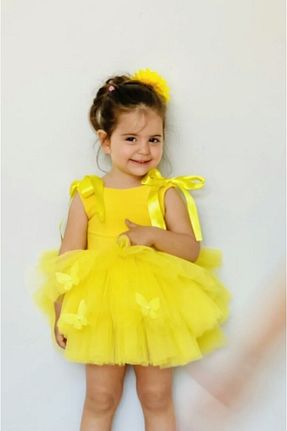 لباس زرد بچه گانه توری Kokosh kidss - کد 856463521