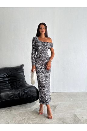لباس مشکی زنانه بافتنی Sobce - کد 856527272