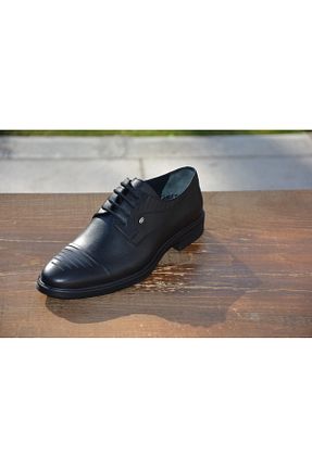کفش کژوال مشکی مردانه چرم خالص LİCCAS - کد 854980120