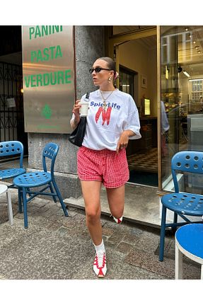 تیشرت سفید زنانه Skinny Jose Clothing - کد 856540480