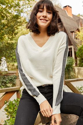 بلوز سفید زنانه ساده AQE FASHION - کد 38661363