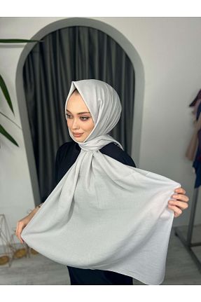 شال طوسی زنانه پنبه ای azra fashion - کد 794609807