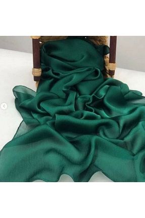 شال سبز زنانه پنبه پلی استر ALLURİNG - کد 162036237
