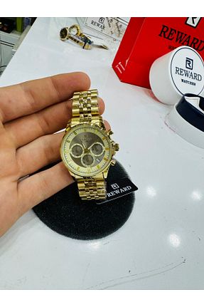 ساعت مچی زرد زنانه 31-35 میلی متر Reward - کد 856649682