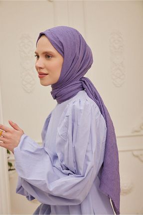شال بنفش زنانه ویسکون Şalland - کد 856610249