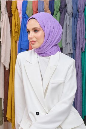شال بنفش زنانه ویسکون Şalland - کد 856603594