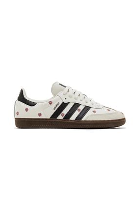 کفش اسنیکر سفید زنانه بند دار adidas - کد 856658016