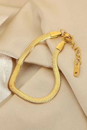 دستبند استیل (فولاد) زرد زنانه استیل (فولاد) Genel Markalar - کد 847501221