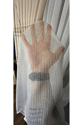 پرده توری سفید ریل دار Yuka - کد 856779372