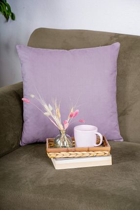 کوسن و روکش کوسن بنفش جیر homease - کد 856775896