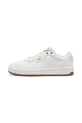 کفش اسنیکر سفید زنانه چرم اصل Puma - کد 856922998