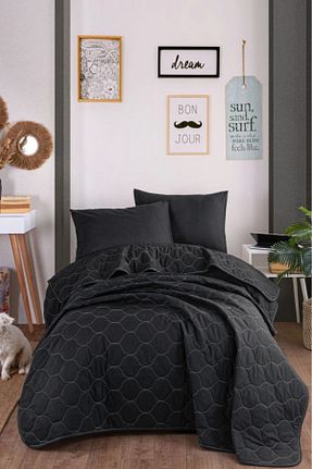 روتختی تکنفره مشکی الیاف Eponj Home - کد 851636440