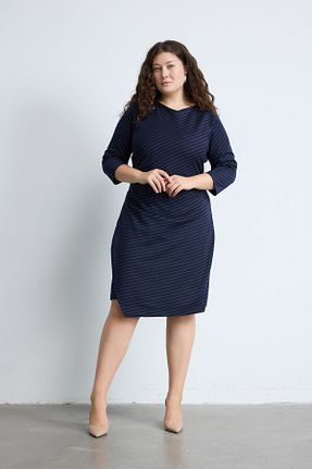 لباس سایز بزرگ طوسی زنانه بافت LUOKK - کد 856846819